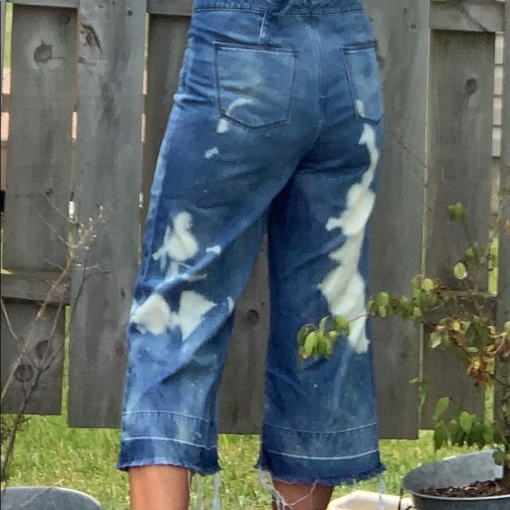 Distressed Overalls